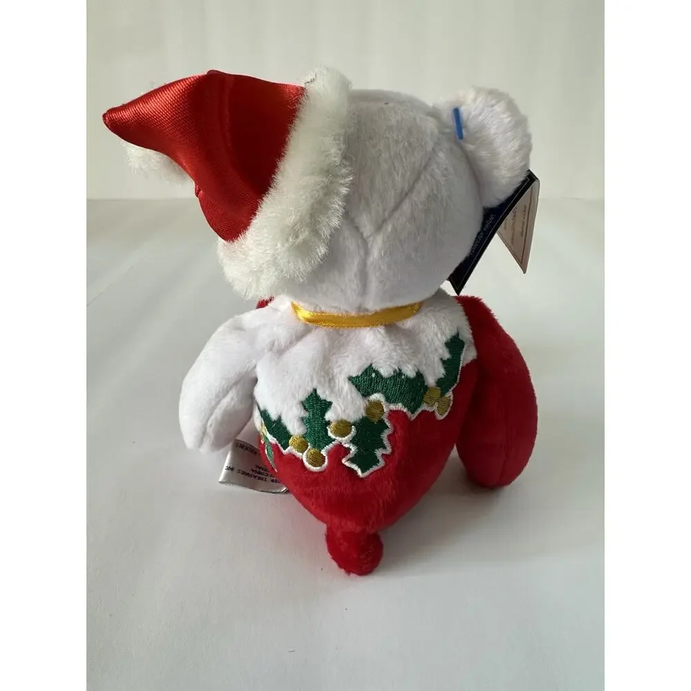 Limited Treasures Bear Claus Christmas Bear 1999 Plush Santa Holiday w Tags